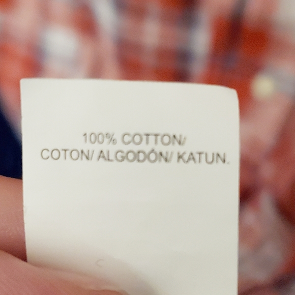 Lucky Brand Western Plaid Shirt Size Small - Picture 4 of 5